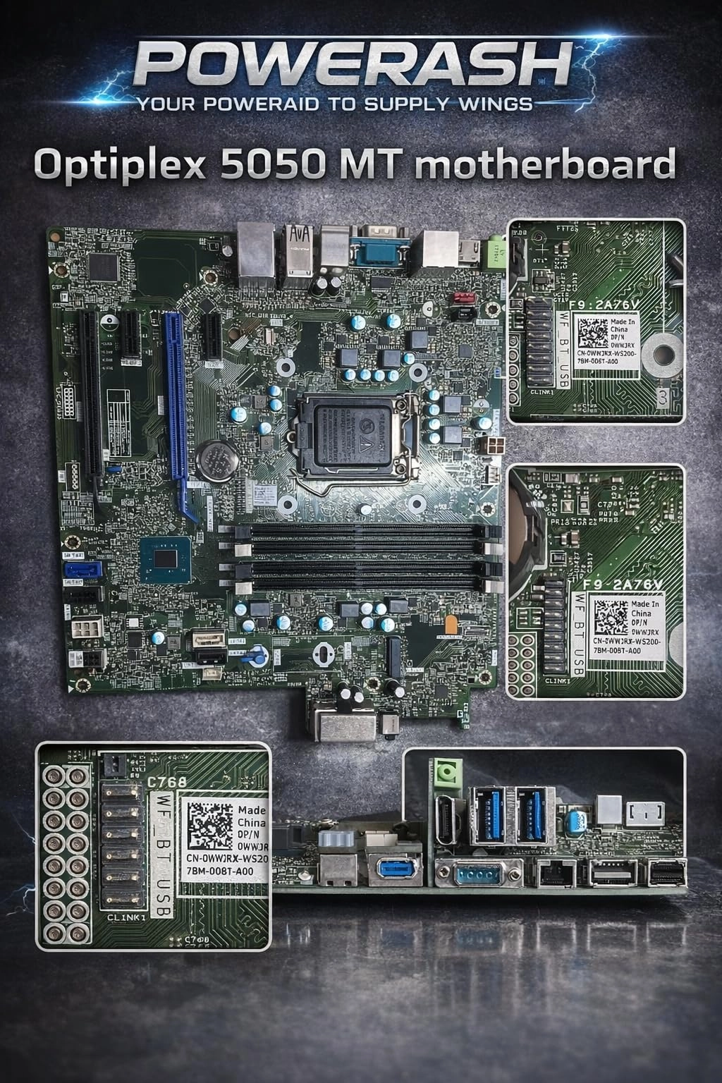OptiPlex 5050 - Motherboard LGA 1155 506285-001