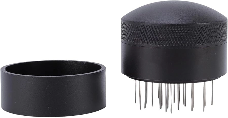 GLOGLOW Coffee Distributor Tool - Stainless Steel 28 Needle 58mm