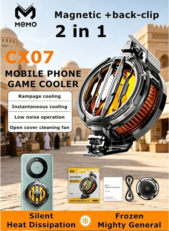 memo CX12 - Magnetic Mobile Cooler MagSafe Compatible