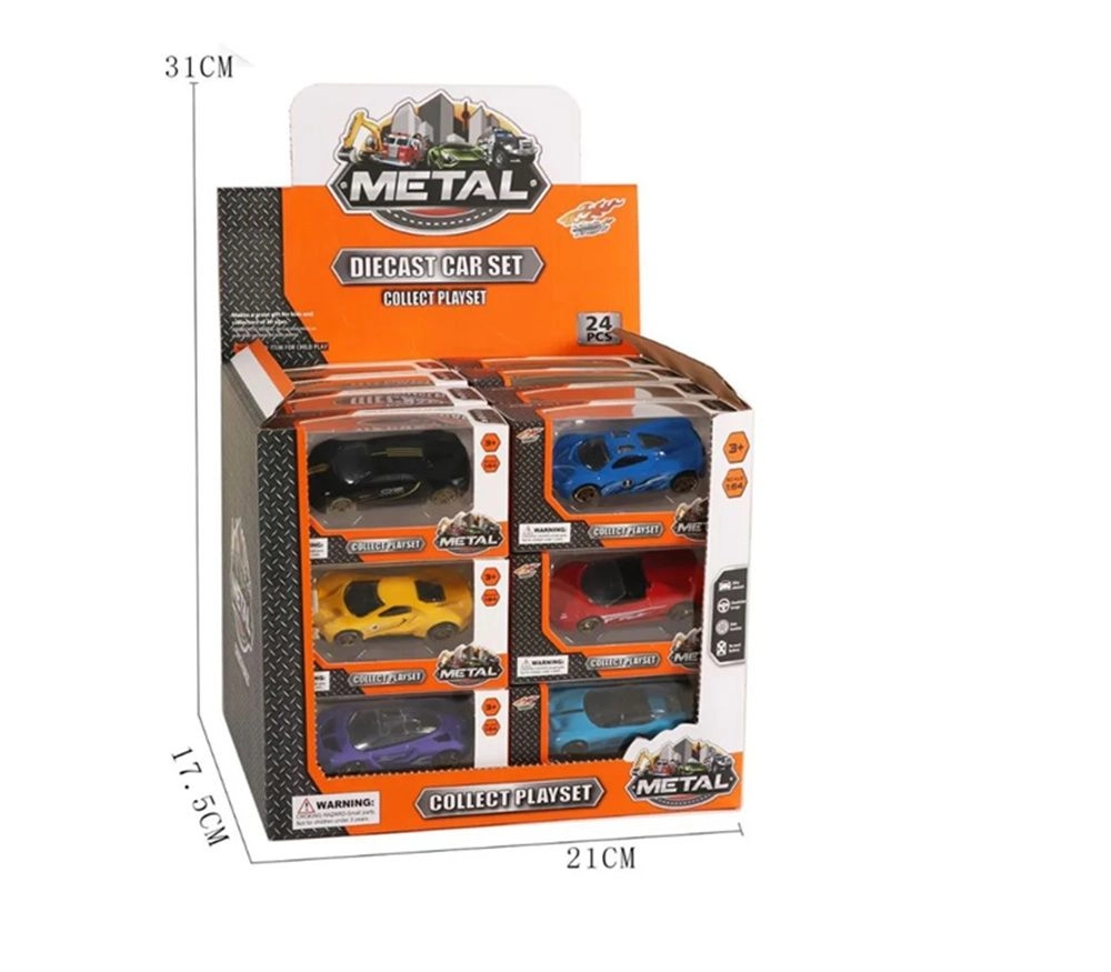Alloy car - 24pcs