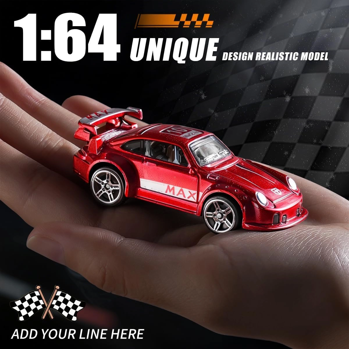 Racing Alloy Model Series - 1:64 Scale 6 Count