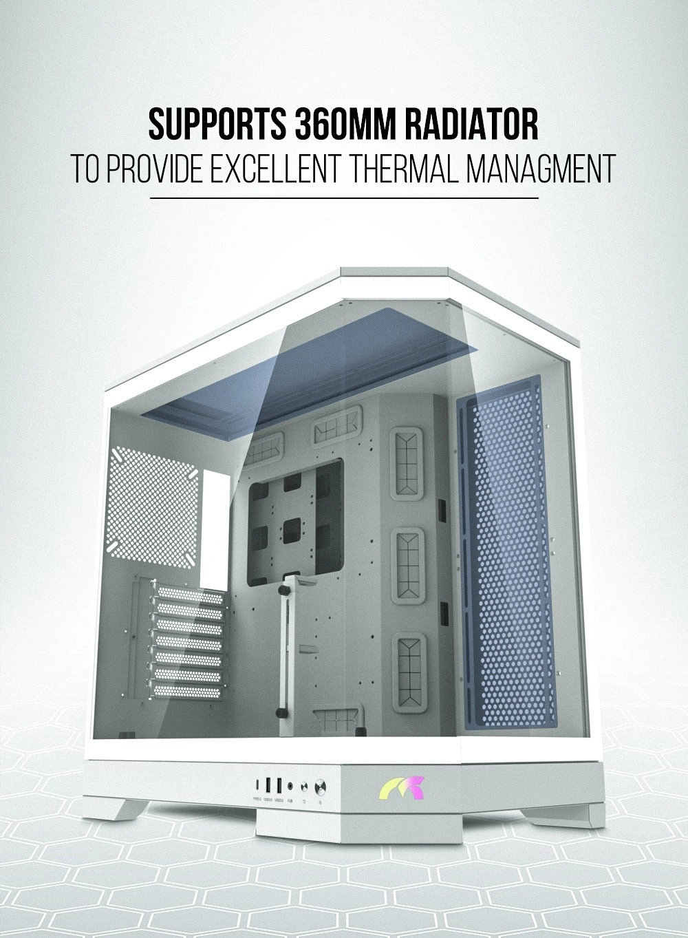 PRISM - Triple Glass Panel Mid Tower