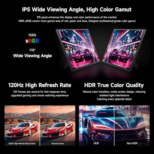 DHX-18.5inch Portable Monitor - Full HD 18.5"