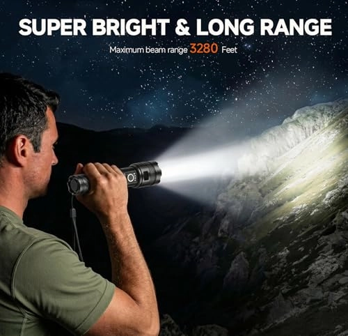KD-011 Flashlight - 5 Modes 2 Pack