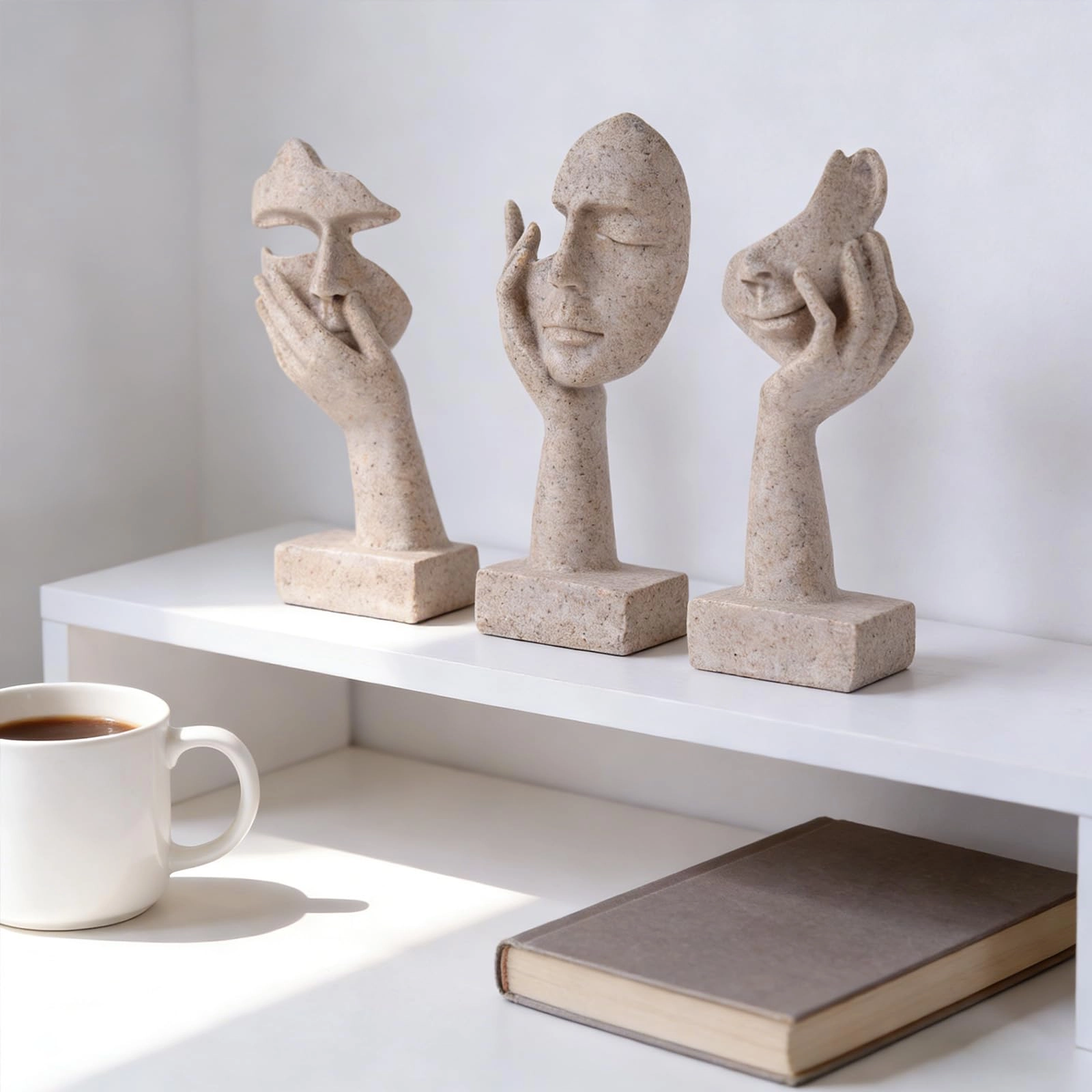 Thinker Statue - Plastic, Resin
