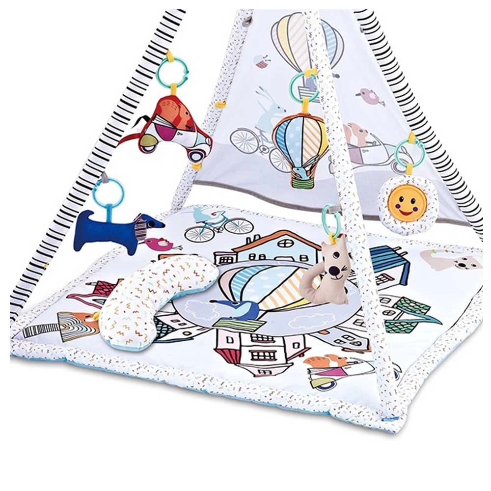 Baby Teepee Activity Play Mat - Suitable for 0 month & above