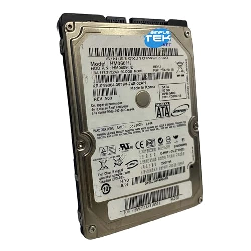 Hard disk 2.5" 5400rpm 8MB SATA 3Gb/s (14360-SIMPLETEK) - 60GB