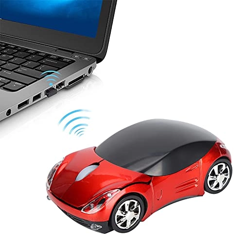 2.4GHz Wireless Car Shape Optical Mouse - Radio Frequency