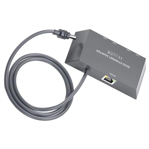4 Ports Ethernet Adapter - 4-ports