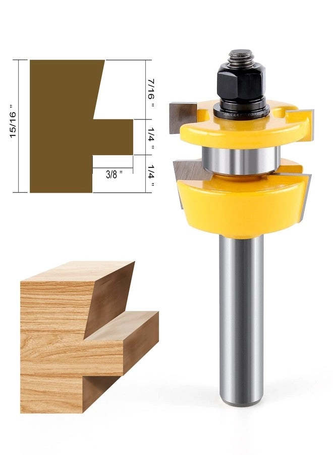 Shaker Rail and Stile Router Bits - 1/2 Inch