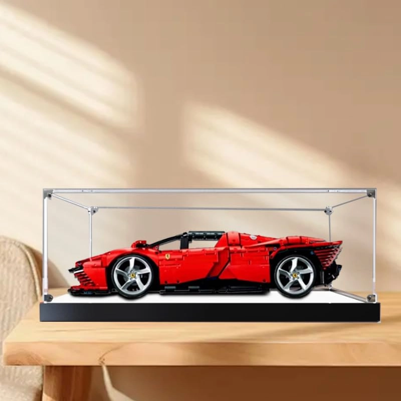 Display Case (42143) - Acrylic Black Bottom