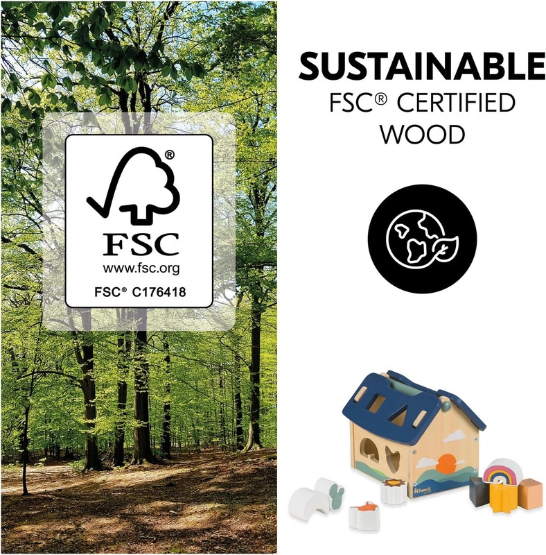 Sort'n'Build Shape Sorter - Suitable for 6 Months & Above. 8 piece(s)