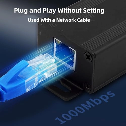 Gigabit PoE Injector - 55V 90W