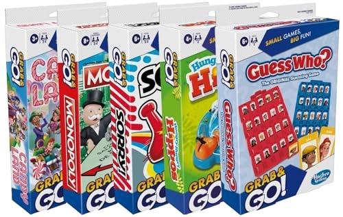 Sorry! + Hungry Hippos + Monopoly + Guess Who? + Candy Land