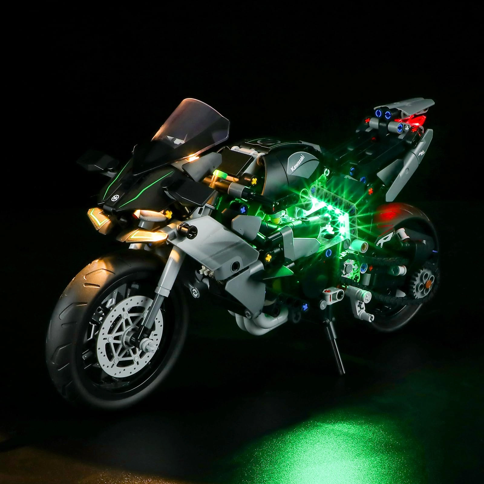 BRIKSMAX LEGO Kawasaki Ninja H2R Motorcycle (42170) LED Light