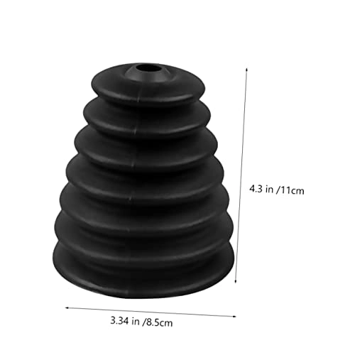 Dust Cover for Electric Drill - 6pcs Black 11.00X8.50X8.50cm