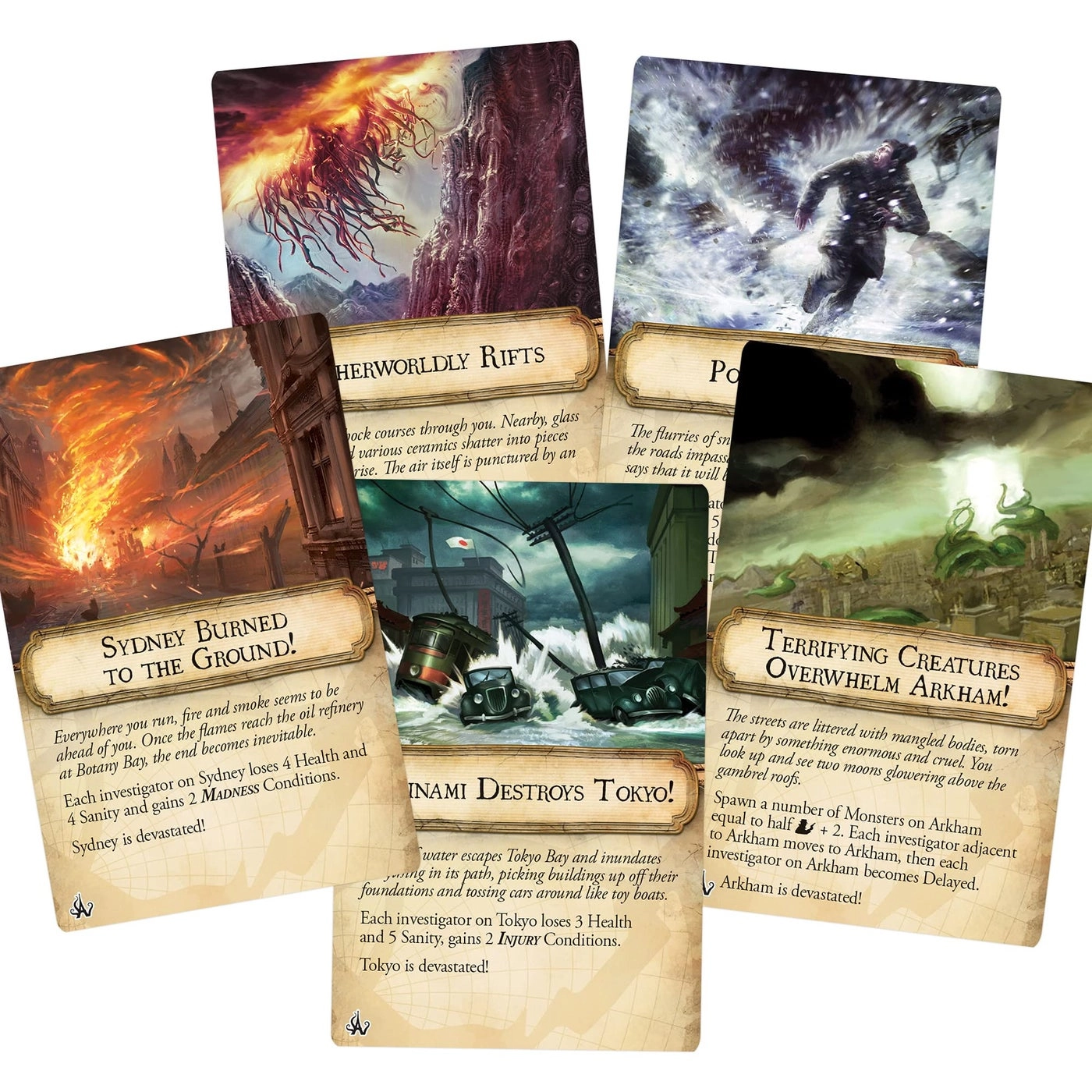 Eldritch Horror: Cities in Ruin Expansion