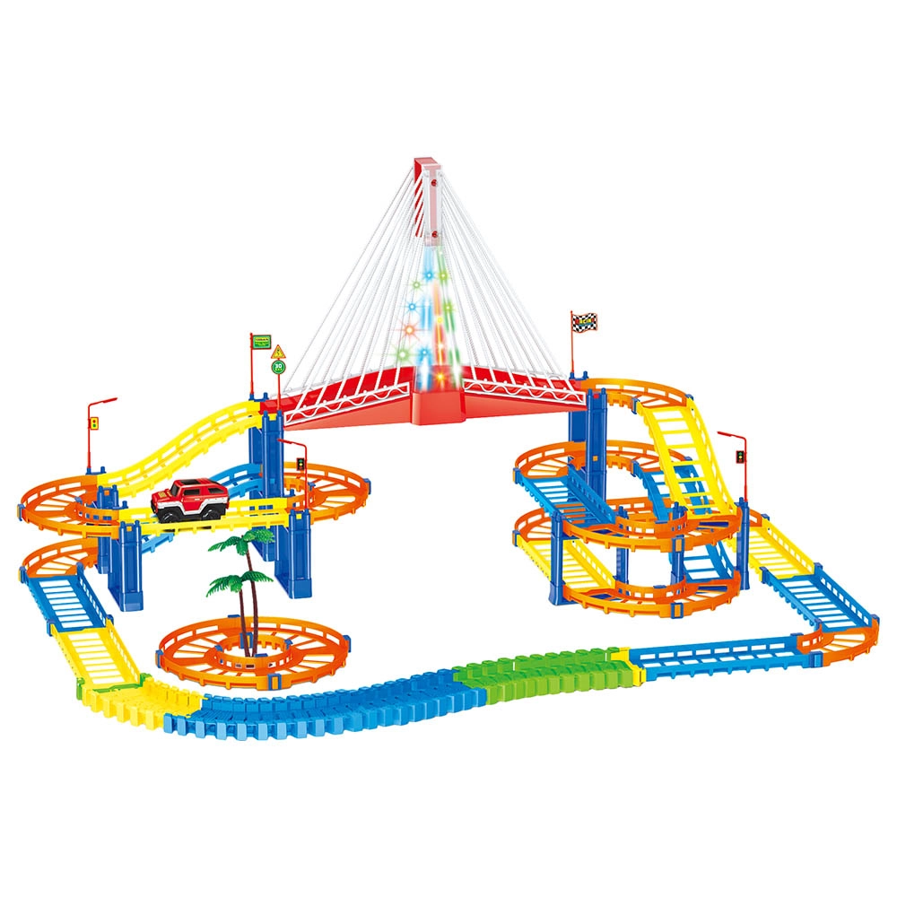 Vroom Vroom Magic Track Bridge - 106 pcs