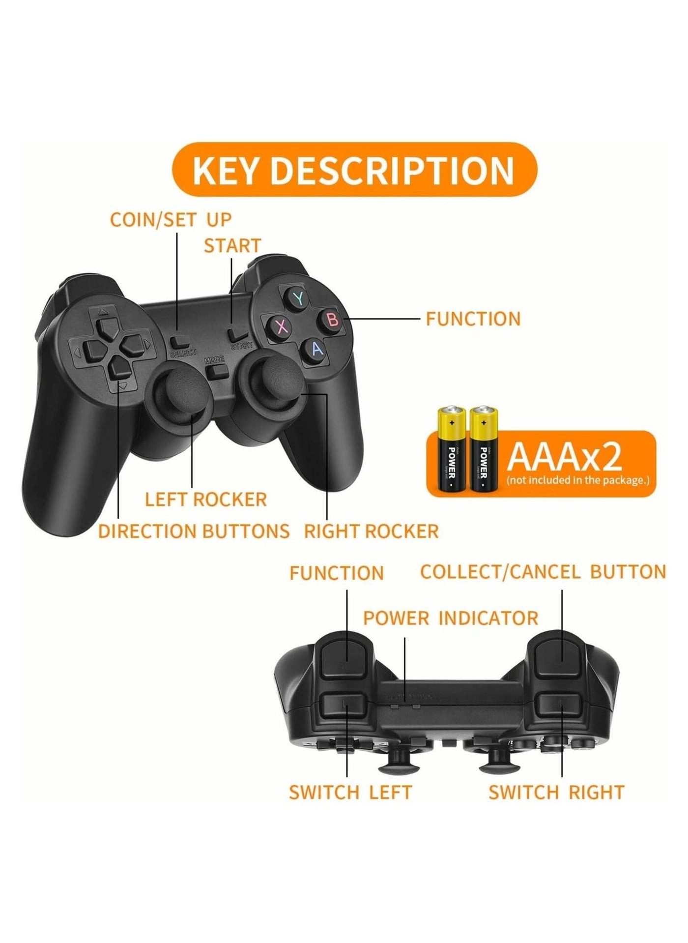 Wireless Retro Game Console