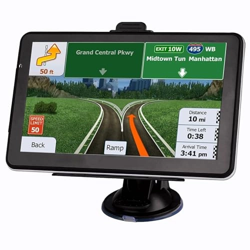 GPS Navigator - 7-Inch Touch Screen Free Lifetime Map Updates