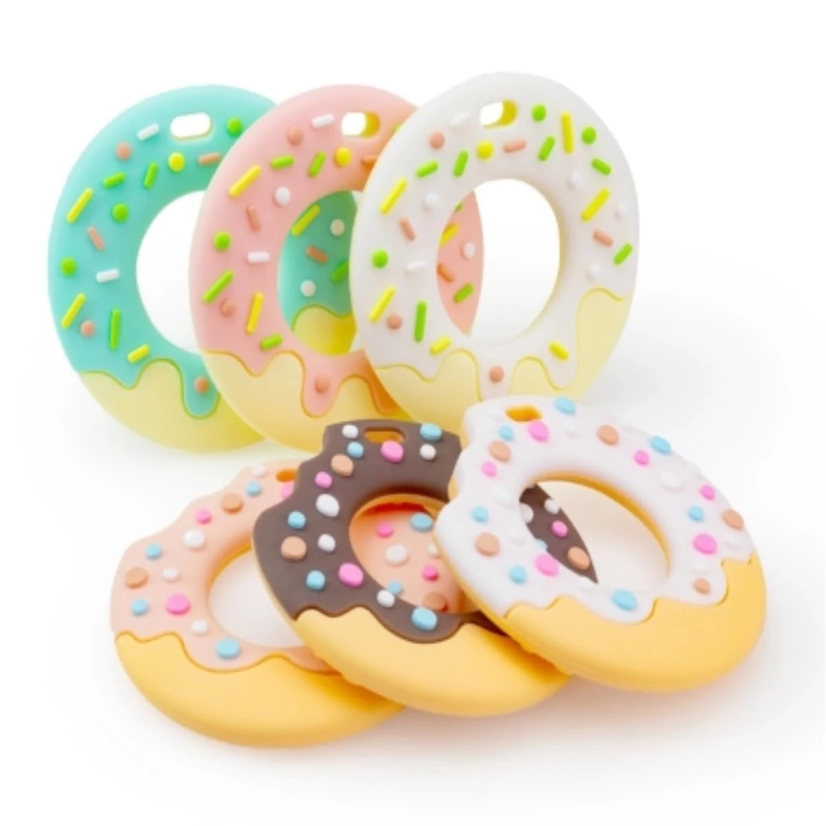 Donut Shape Teether - Silicone