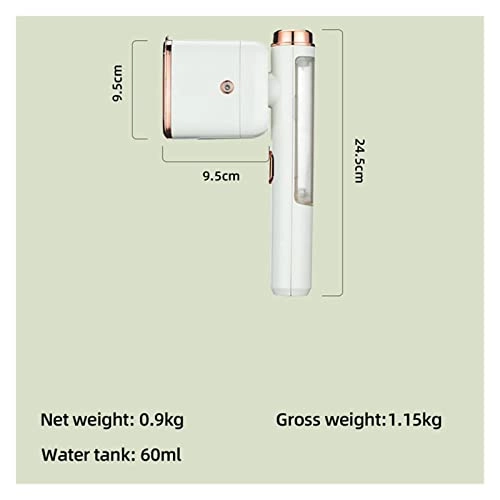 Handheld Garment Steamer - 128ml Portable Foldable