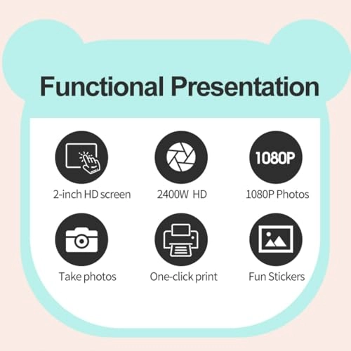 kids Mini portable printer