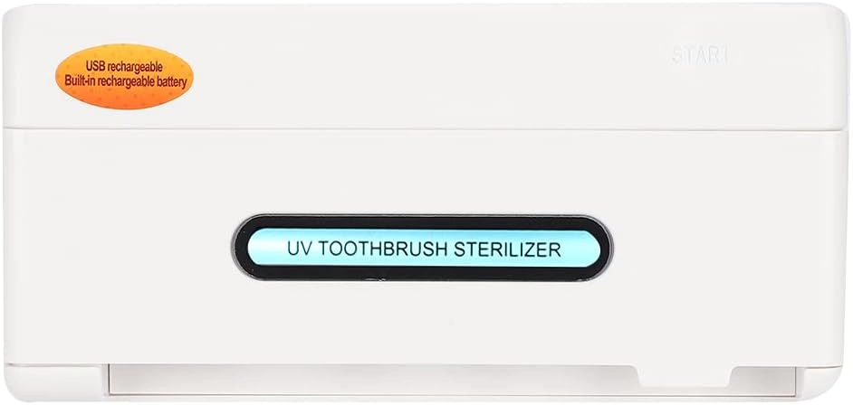 woobles UV Sterilizer Toothbrush Holder - Wall-mounted 4 toothbrushes