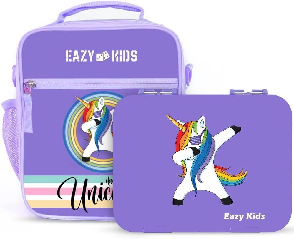 Bento Lunch Bag - Unicorn Pink 7L