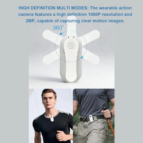 Wearable Action Camera - 1080P