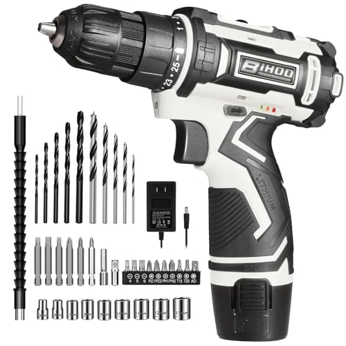 Cordless Drill - 20v 2000mah 25+1 Torque