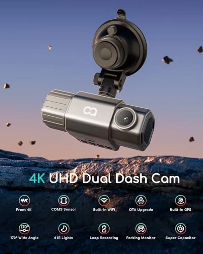 COOAU - Dual Dash Cam