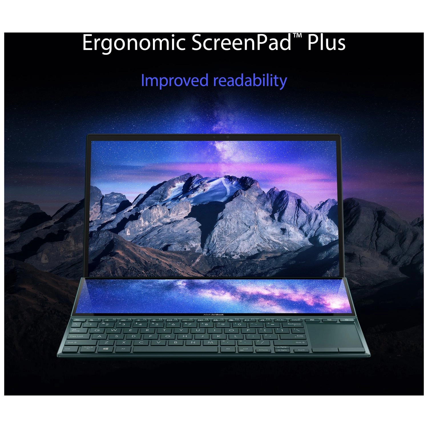 ZenBook Duo 14 UX482EGR-HY373W - 14'' Core i7-1195G7 16GB DDR4 1TB SSD