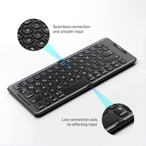 Foldable Bluetooth Keyboard - Wireless