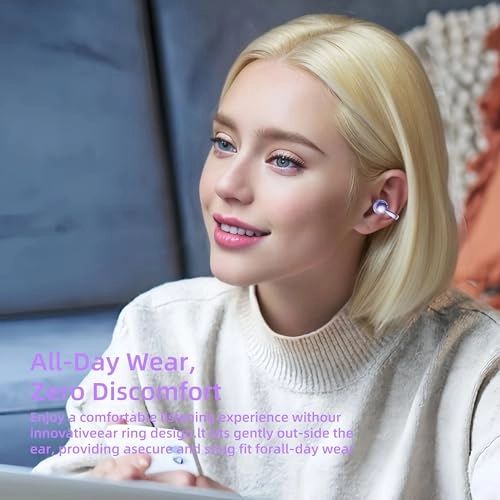 Clip-On Open Ear Wireless Earbud
