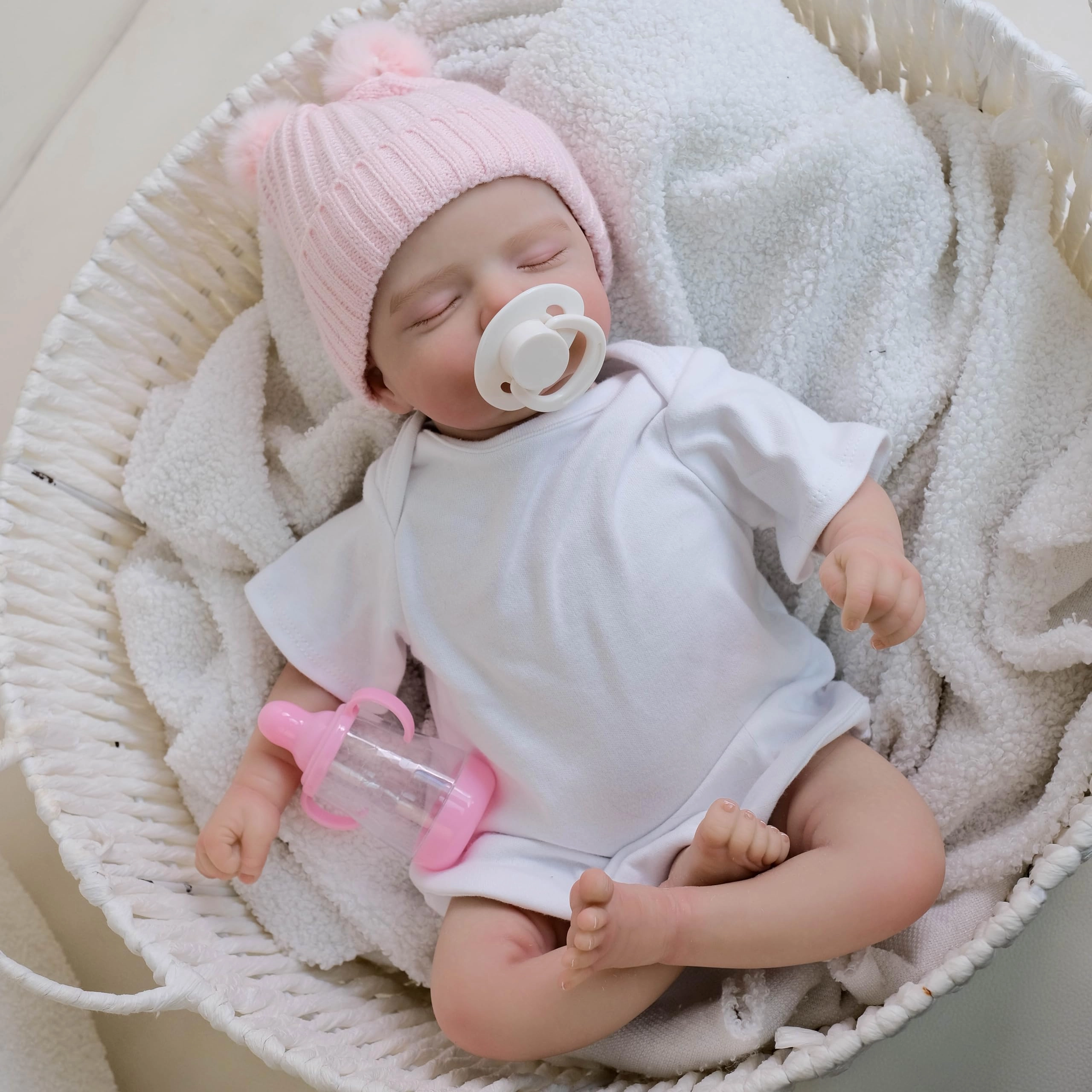 Nanjing Tianzeng Gifts Co.,Ltd Reborn Baby Doll - 20 inch Vinyl Ages 3+