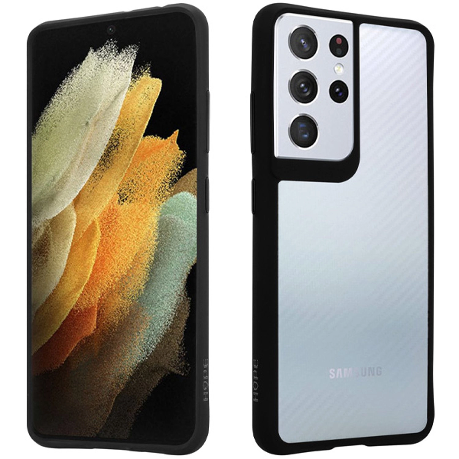 Hope Technology Frosted Series Back Case for Galaxy S21 Ultra