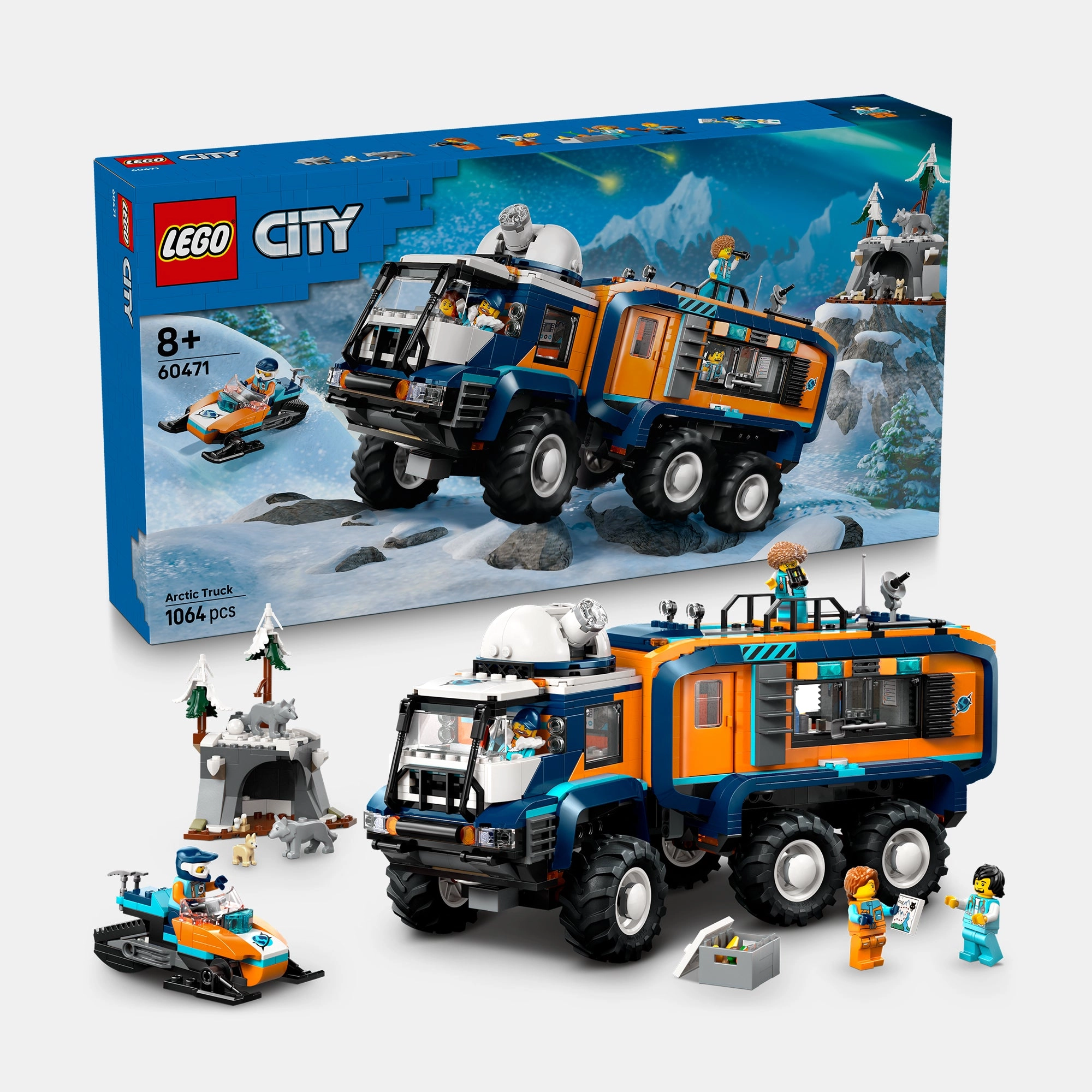 LEGO Arctic Explorer Science Lab Truck - 1064 pcs