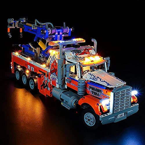 LED Light Kit for LEGO Heavy Duty Tow Truck 42128