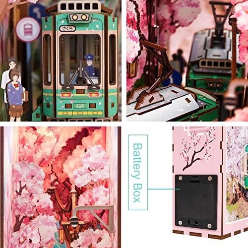 DIY Dollhouse Miniature Book Nook