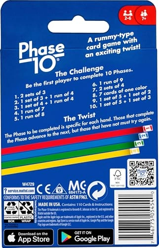 Phase 10 - Card Game (German)