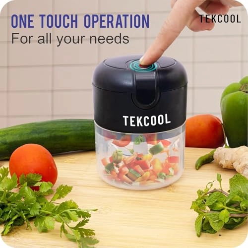 Elite Rechargeable Mini Electric Chopper - 250 Ml Battery Powered