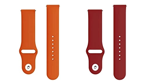 2 Pack 20mm Watch Band for Lotus Women's Digital 50015/A