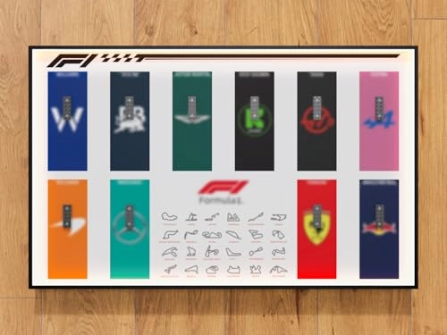 Car Wall Mount - Lego Speed Champions F1 1 pcs