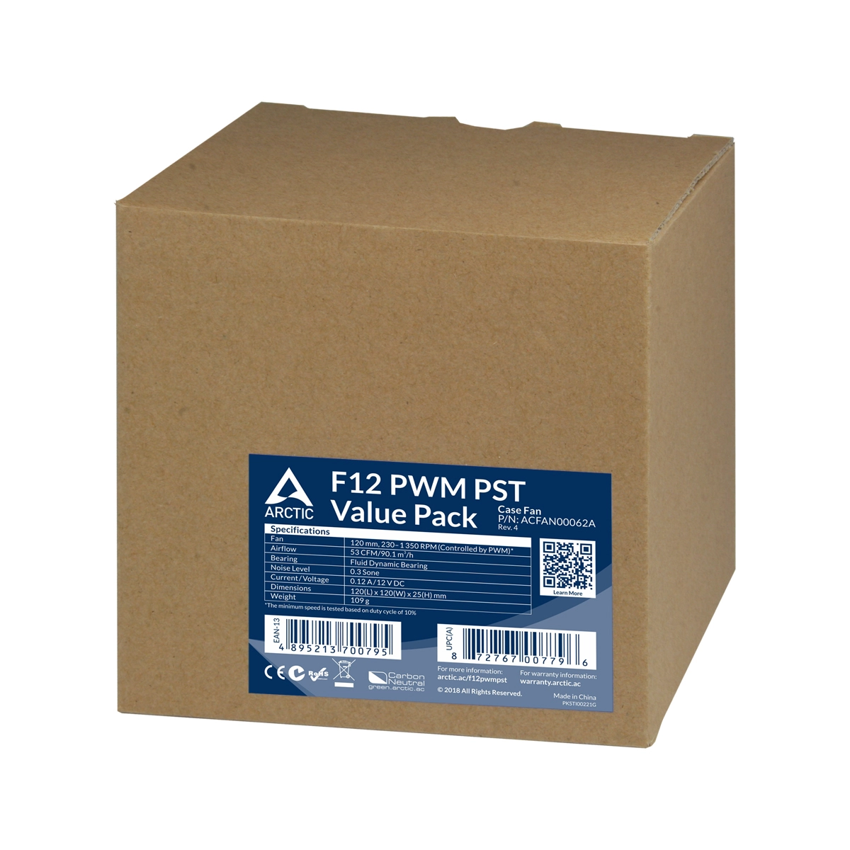 P12 PWM PST - 5 Pack 120 mm