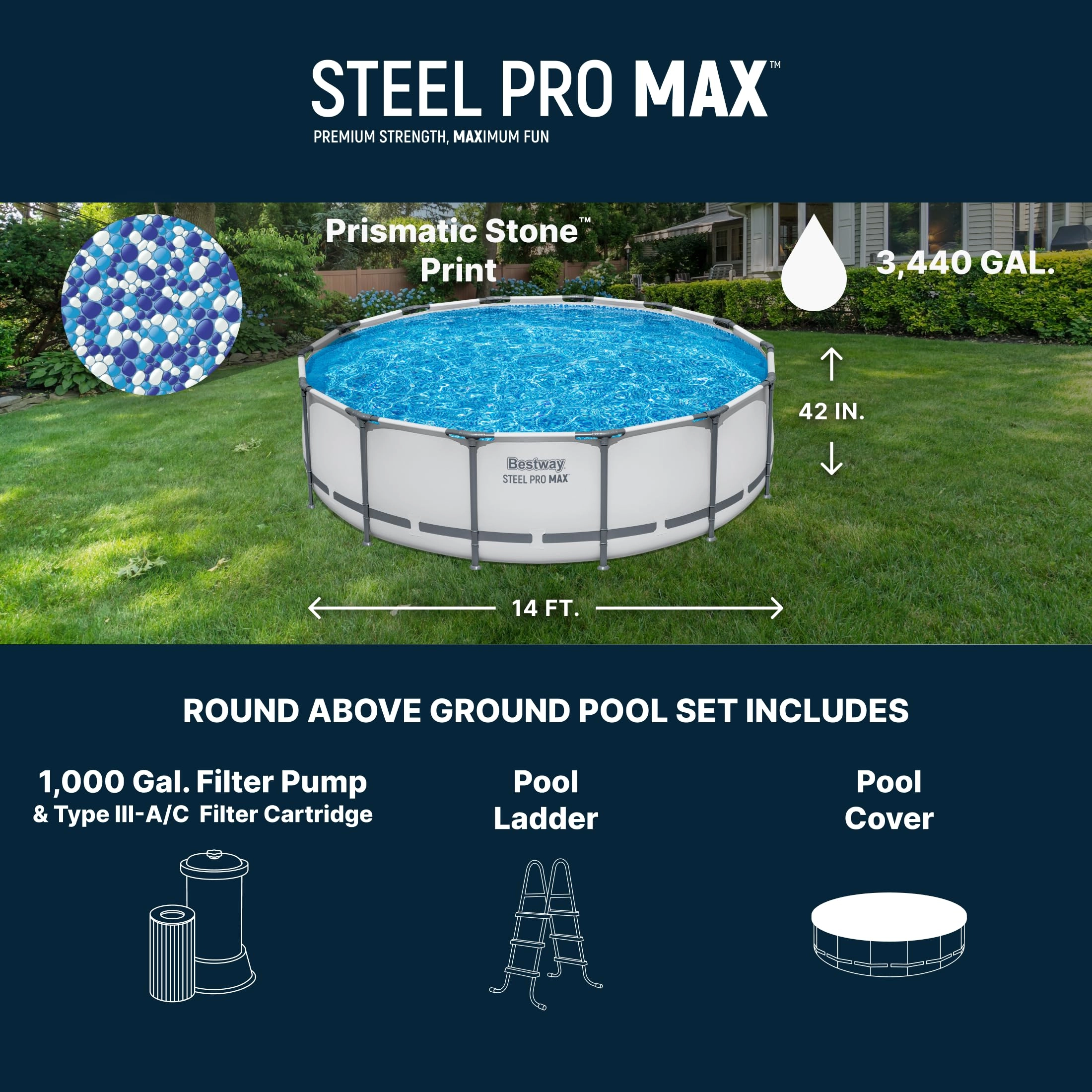 Steel Pro MAX - 14' 4024 Gallons