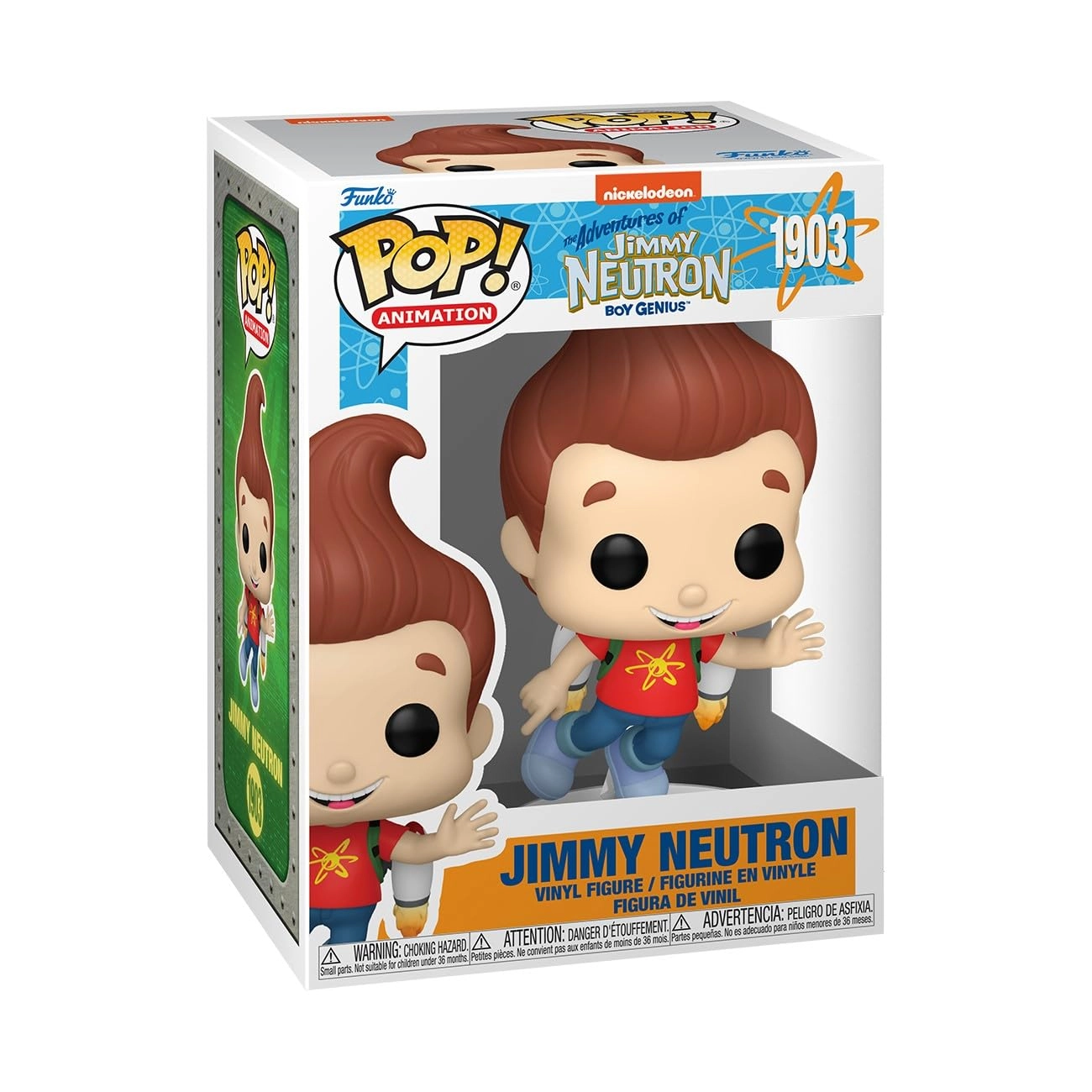 FUNKO Jimmy Neutron - The Adventures of Jimmy Neutron, Boy Genius (9.5 cm) (83536)