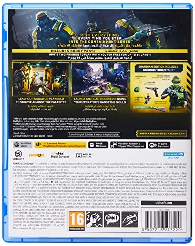 Rainbow Six Extraction Guardian Edition - PlayStation 5