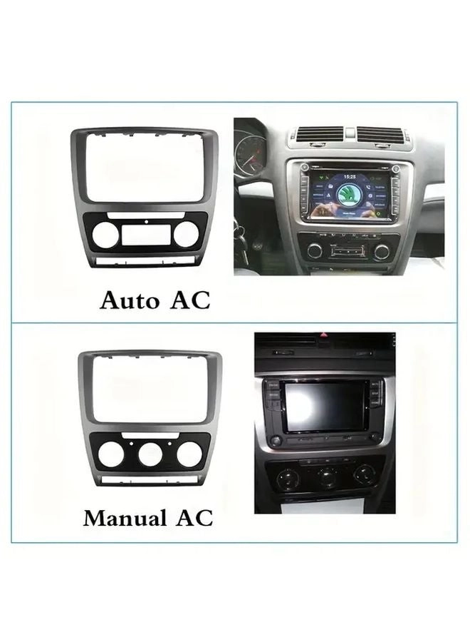 Generic Double Din Radio Fascia - Skoda Octavia 2010-2013 Models