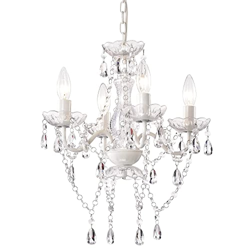 Mini Crystal Chandelier - 17 inches